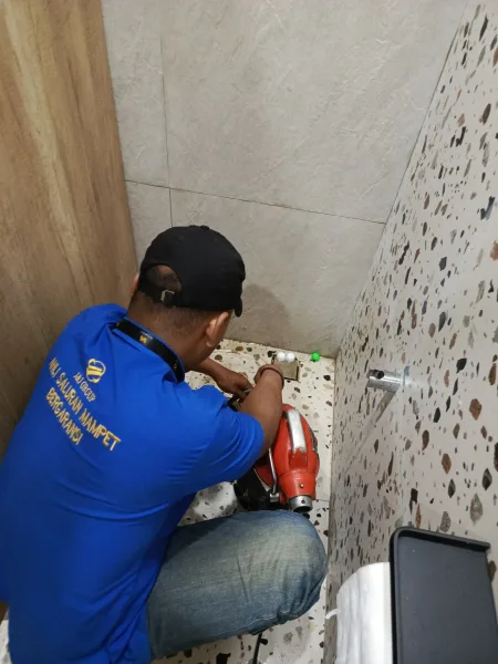 Ekstraksi Benda Asing dari Kloset Duduk Hunian